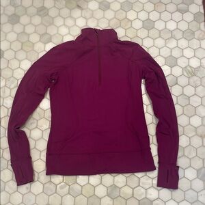 Lululemon Purple Half-Zip Pullover